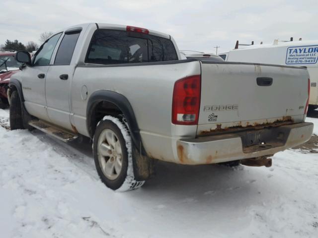 1D7HA18N83J595075 - 2003 DODGE RAM 1500 S SILVER photo 3