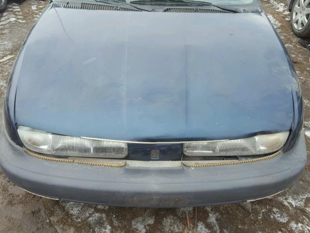 1G8ZH528XXZ111493 - 1999 SATURN SL1 BLUE photo 7