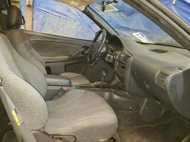 1G1JC12F337310635 - 2003 CHEVROLET CAVALIER SILVER photo 5