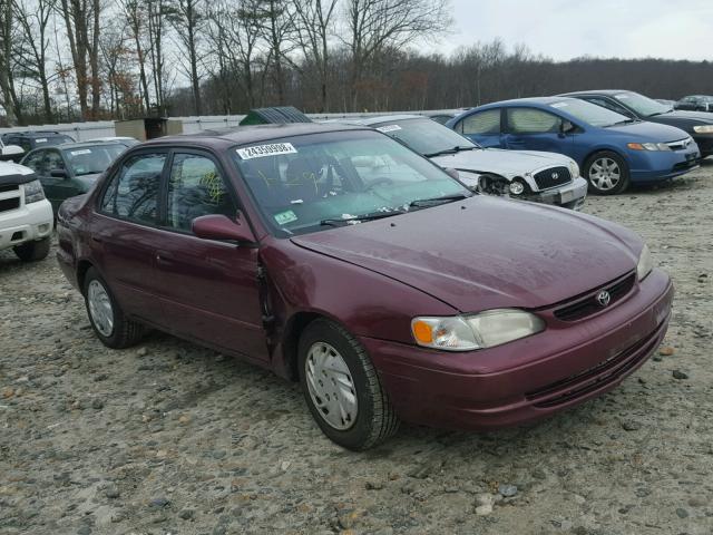 1NXBR12E4WZ045629 - 1998 TOYOTA COROLLA VE BURGUNDY photo 1