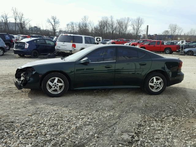 2G2WP522741128042 - 2004 PONTIAC GRAND PRIX GREEN photo 9