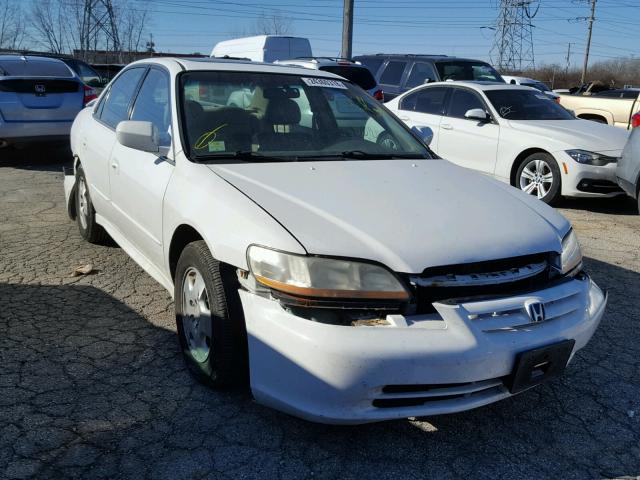 1HGCG16542A067460 - 2002 HONDA ACCORD EX WHITE photo 1