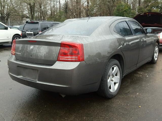 2B3KA43G58H183622 - 2008 DODGE CHARGER GREEN photo 4