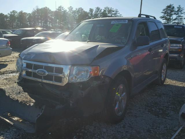 1FMCU03138KC69014 - 2008 FORD ESCAPE XLT GRAY photo 2