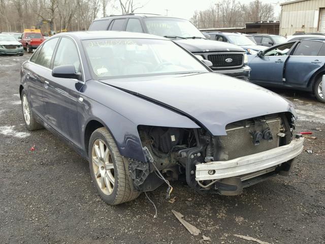 WAUDG74F75N110569 - 2005 AUDI A6 3.2 QUA BLUE photo 1