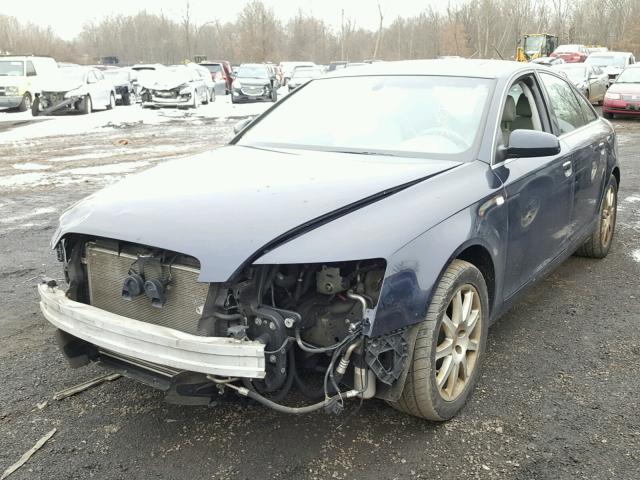 WAUDG74F75N110569 - 2005 AUDI A6 3.2 QUA BLUE photo 2