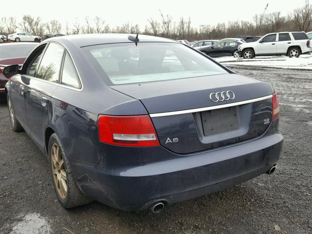 WAUDG74F75N110569 - 2005 AUDI A6 3.2 QUA BLUE photo 3