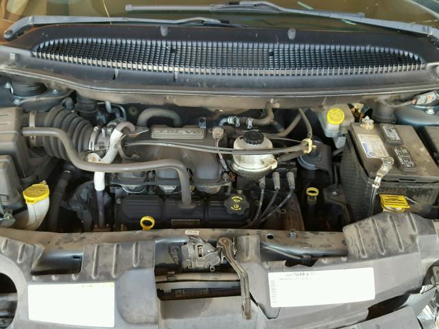 2C8GP64L05R512077 - 2005 CHRYSLER TOWN & COU GREEN photo 7