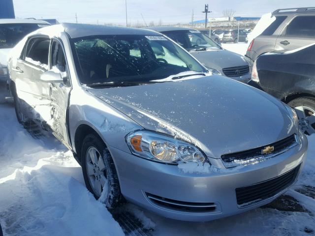 2G1WT55N179336493 - 2007 CHEVROLET IMPALA LT SILVER photo 1