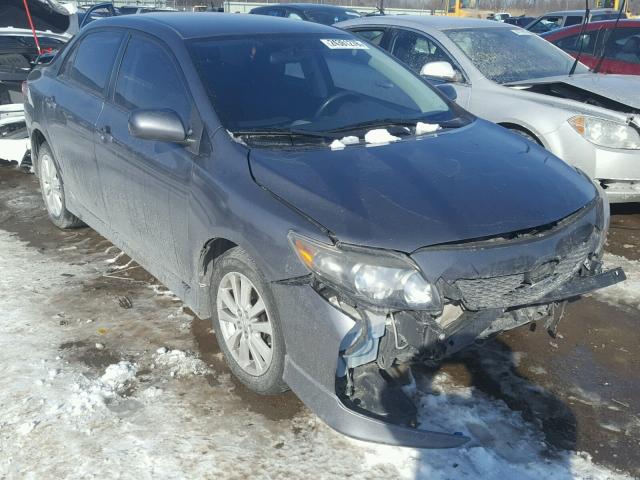 1NXBU4EE5AZ385490 - 2010 TOYOTA COROLLA BA GRAY photo 1