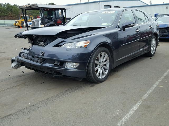 JTHCL5EF5B5011773 - 2011 LEXUS LS 460 BLACK photo 2