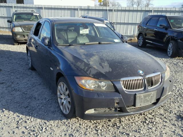 WBAVD33566KV61915 - 2006 BMW 330 XI BLUE photo 1