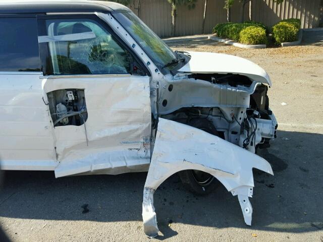 2FMGK5C89EBD34620 - 2014 FORD FLEX SEL WHITE photo 9