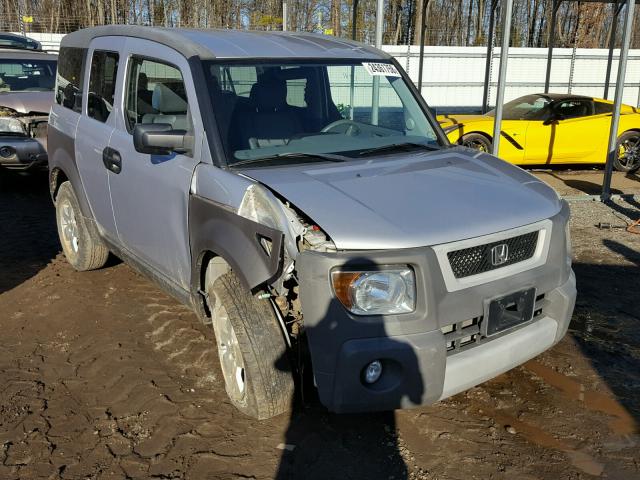 5J6YH27573L041702 - 2003 HONDA ELEMENT EX GRAY photo 1