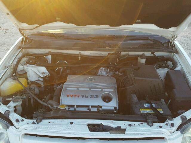 JTEEP21A940009124 - 2004 TOYOTA HIGHLANDER WHITE photo 7