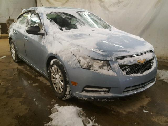 1G1PC5SH9B7132005 - 2011 CHEVROLET CRUZE LS BLUE photo 1