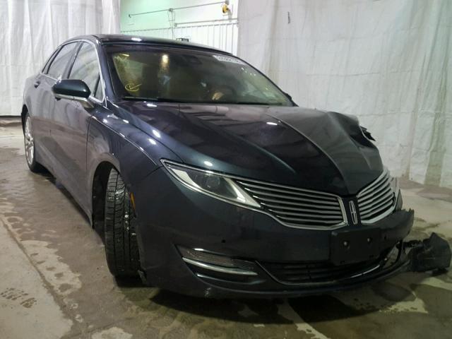 3LN6L2J94DR800361 - 2013 LINCOLN MKZ BLUE photo 1