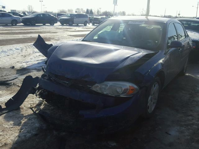 2G1WU581669152915 - 2006 CHEVROLET IMPALA LTZ BLUE photo 2