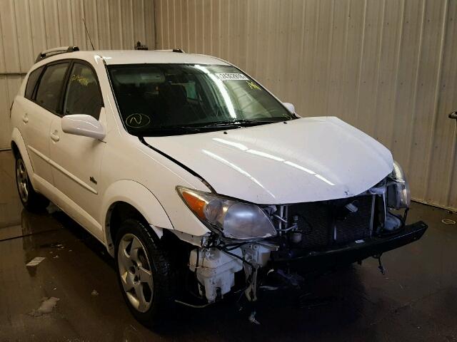 5Y2SM63855Z459139 - 2005 PONTIAC VIBE WHITE photo 1