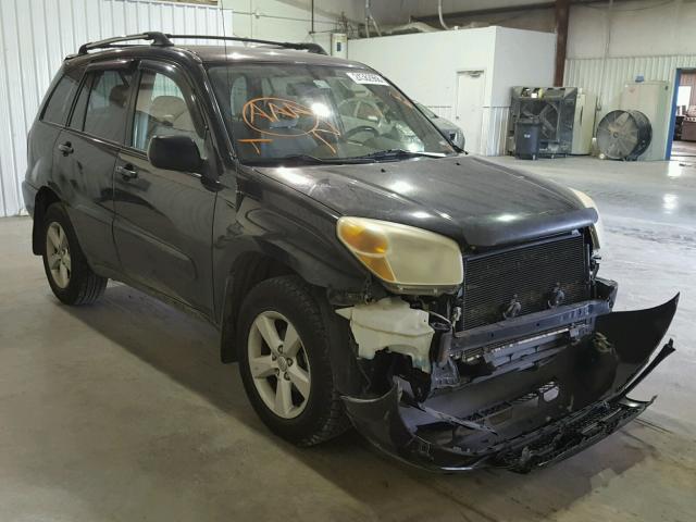 JTEGD20V350072565 - 2005 TOYOTA RAV4 BLACK photo 1