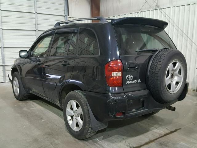 JTEGD20V350072565 - 2005 TOYOTA RAV4 BLACK photo 3