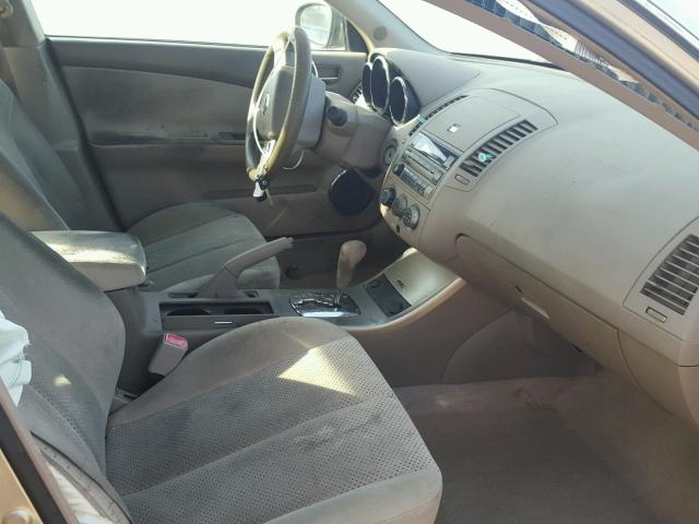 1N4AL11E76C123982 - 2006 NISSAN ALTIMA S GOLD photo 5