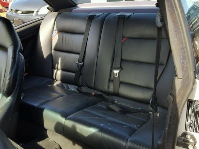 WBSBF9325SEH04785 - 1995 BMW M3 WHITE photo 6