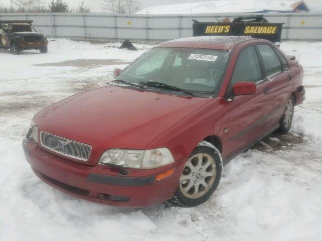 YV1VS29591F637343 - 2001 VOLVO S40 1.9T RED photo 2