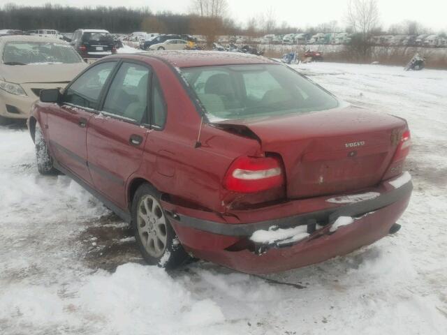 YV1VS29591F637343 - 2001 VOLVO S40 1.9T RED photo 3