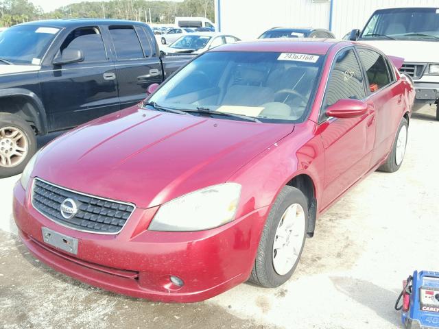 1N4AL11DX6C206894 - 2006 NISSAN ALTIMA S RED photo 2