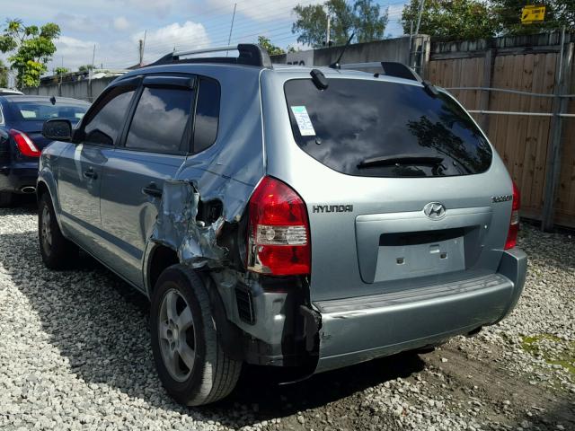 KM8JM12B86U477723 - 2006 HYUNDAI TUCSON GL GREEN photo 3