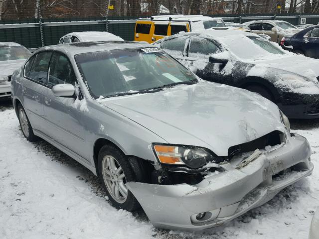 4S3BL626557227154 - 2005 SUBARU LEGACY 2.5 SILVER photo 1