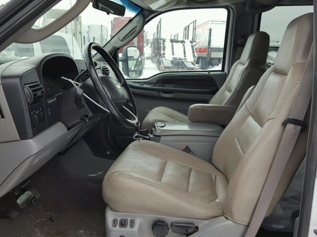 1FTWW30P97EA49122 - 2007 FORD F350 SRW S WHITE photo 5