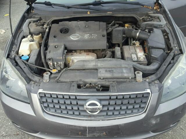 1N4AL11D95C254286 - 2005 NISSAN ALTIMA S GRAY photo 7