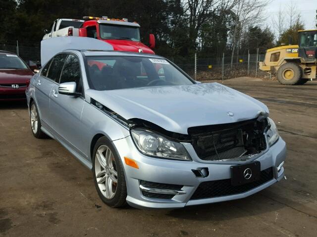 WDDGF4HB4DR272469 - 2013 MERCEDES-BENZ C 250 SILVER photo 1