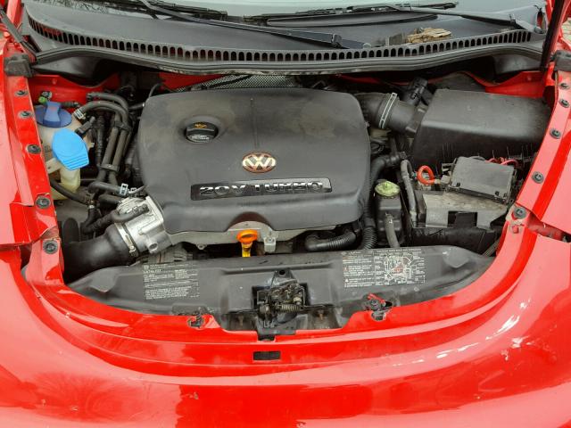 3VWCD31Y84M337460 - 2004 VOLKSWAGEN NEW BEETLE Qırmızı foto 7