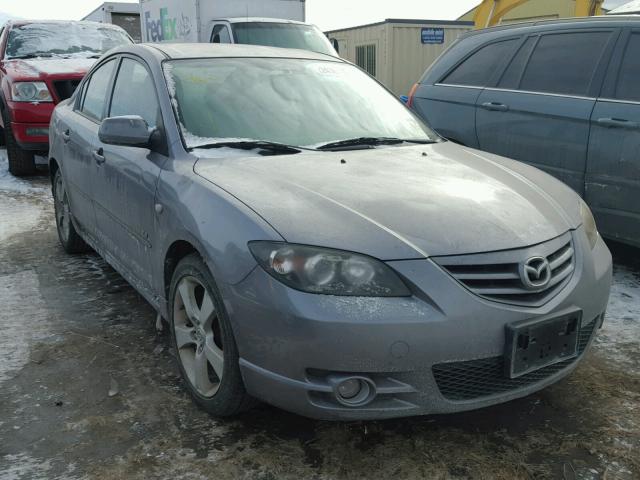 JM1BK323951305980 - 2005 MAZDA 3 S SILVER photo 1