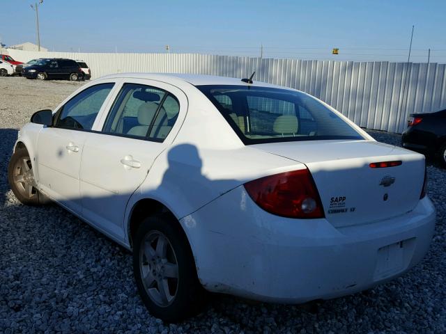 1G1AT58HX97174609 - 2009 CHEVROLET COBALT LT WHITE photo 3