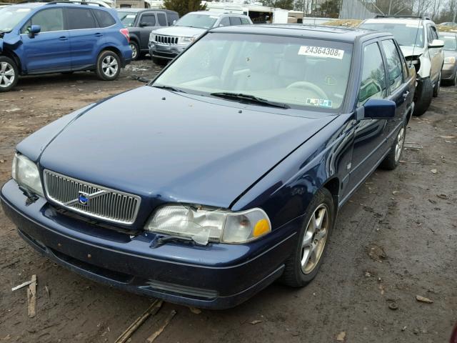 YV1LS61J5Y2656514 - 2000 VOLVO S70 BASE BLUE photo 2