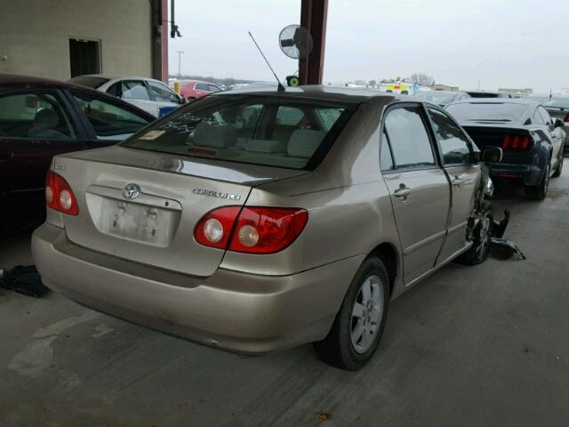 2T1BR32E46C647203 - 2006 TOYOTA COROLLA CE GOLD photo 4