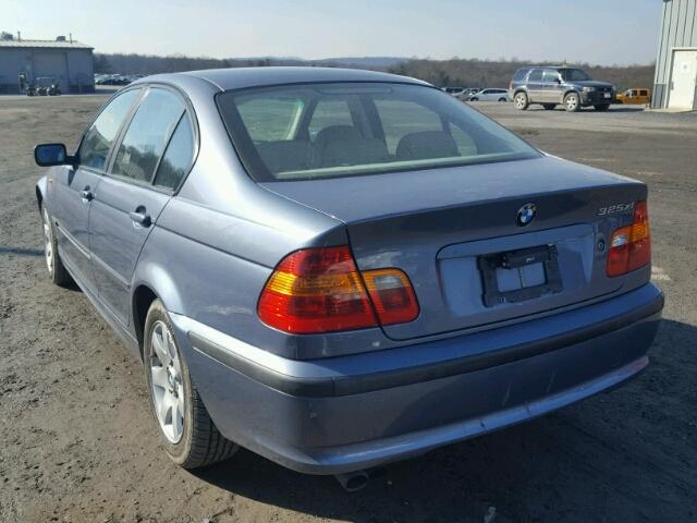 WBAEU33463PM58385 - 2003 BMW 325 XI GRAY photo 3