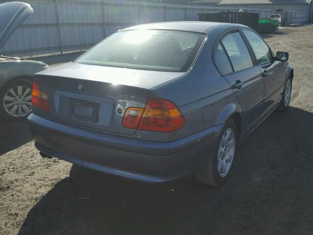 WBAEU33463PM58385 - 2003 BMW 325 XI GRAY photo 4