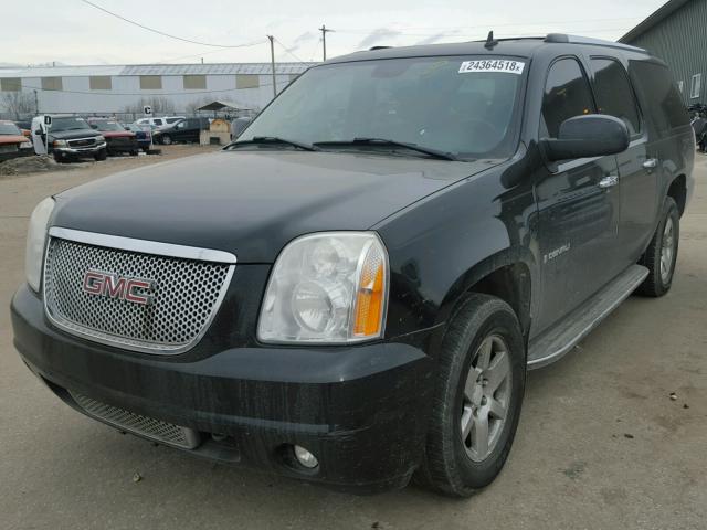 1GKFK66867J366784 - 2007 GMC YUKON XL D BLACK photo 2