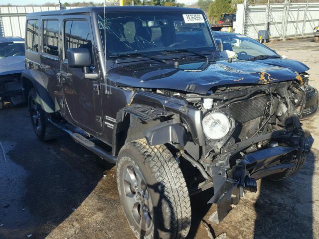 1C4BJWDG9HL655039 - 2017 JEEP WRANGLER U GRAY photo 1