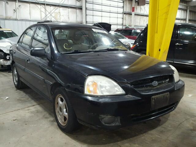 KNADC125936212210 - 2003 KIA RIO BLACK photo 1