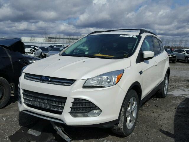 1FMCU0GX4DUC65017 - 2013 FORD ESCAPE SE WHITE photo 2