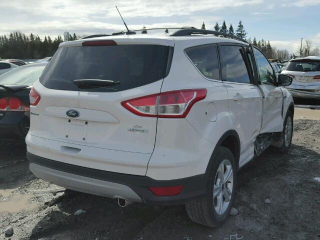 1FMCU0GX4DUC65017 - 2013 FORD ESCAPE SE WHITE photo 4