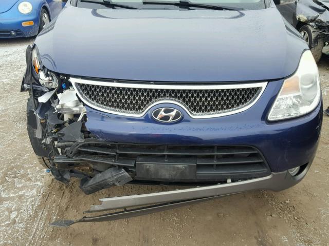 KM8NU13C37U023387 - 2007 HYUNDAI VERACRUZ G BLUE photo 7