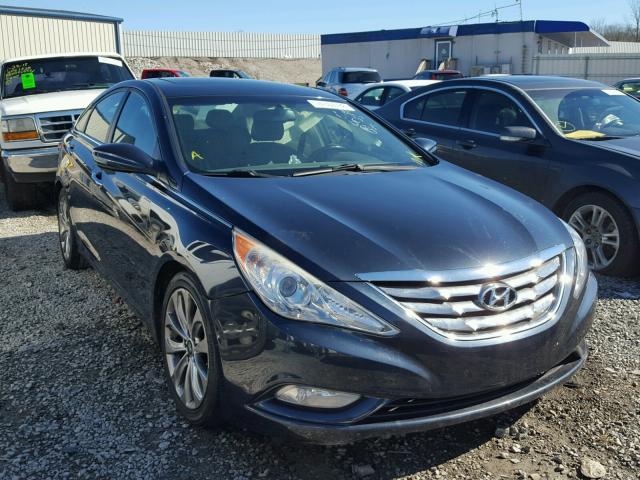 5NPEC4AC2CH408696 - 2012 HYUNDAI SONATA SE BLUE photo 1