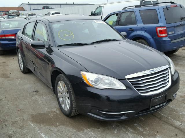 1C3CCBBBXCN200295 - 2012 CHRYSLER 200 TOURIN BLACK photo 1